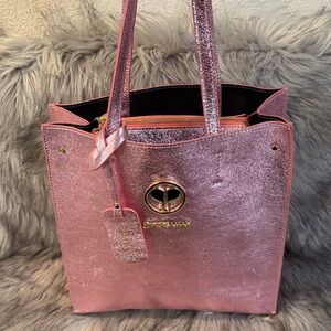 Persaman New York Pink Designer Tote Bag